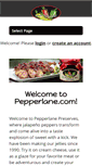 Mobile Screenshot of pepperlane.com